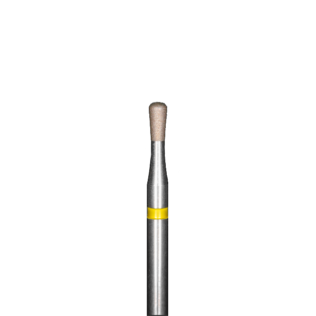 Di Yellow Pear Bur Size 014