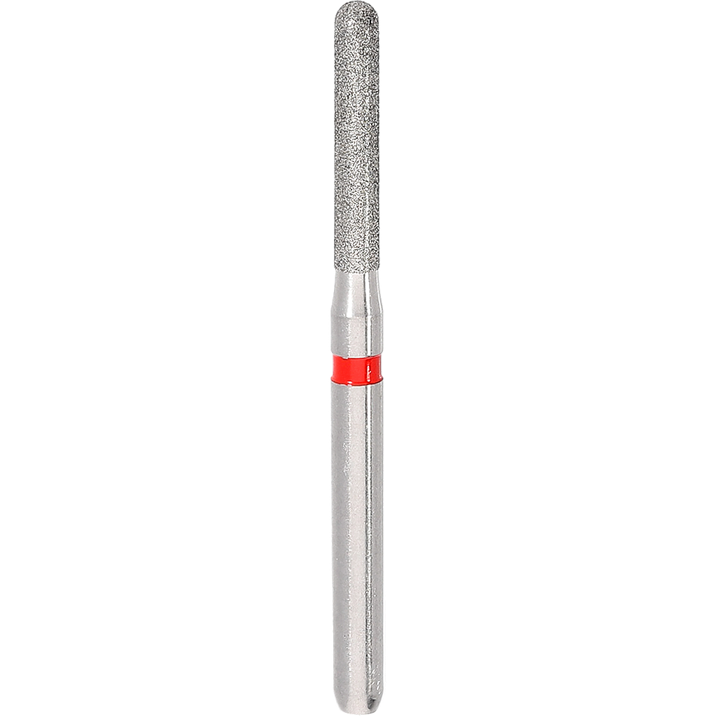 Di Red Cylinder Round End Bur Size 014