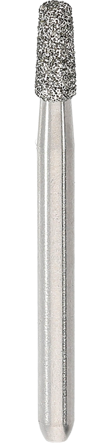 Short Taper Flat with Round Corner for Inlay Bur Size 018