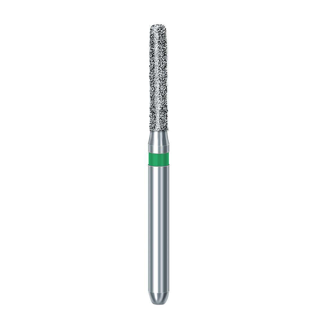 Di Green Xlong Straight Fissure Round Corner Bur Size 012