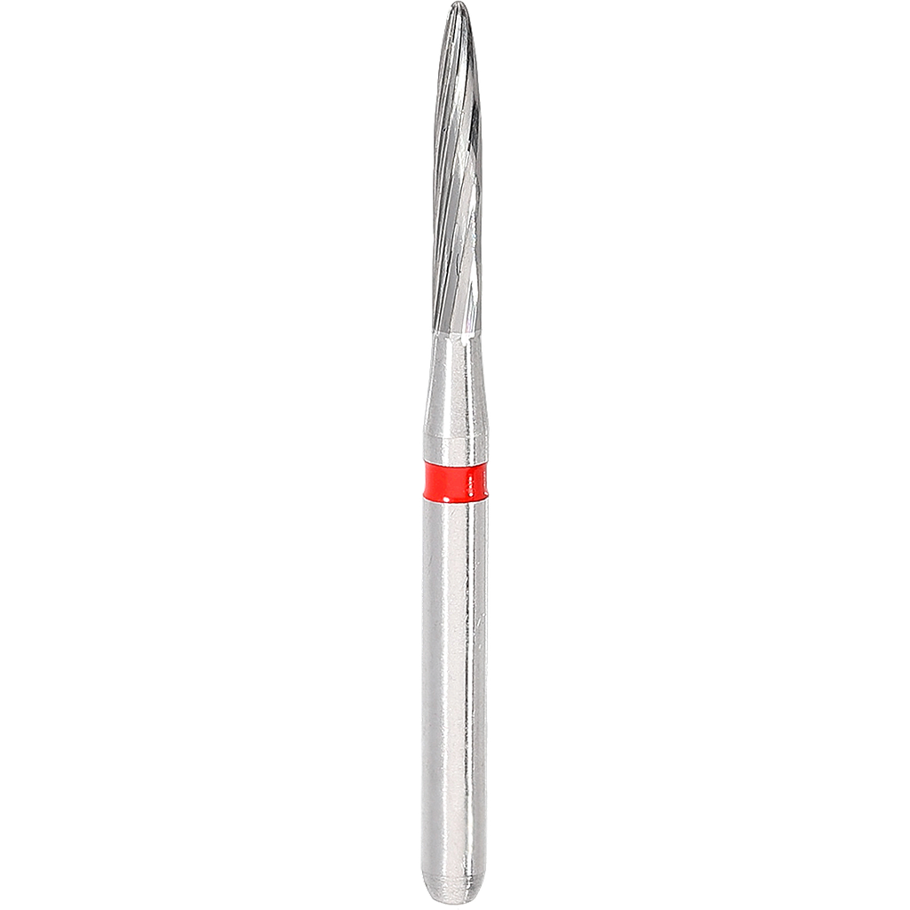TC Red Long Flame Bur