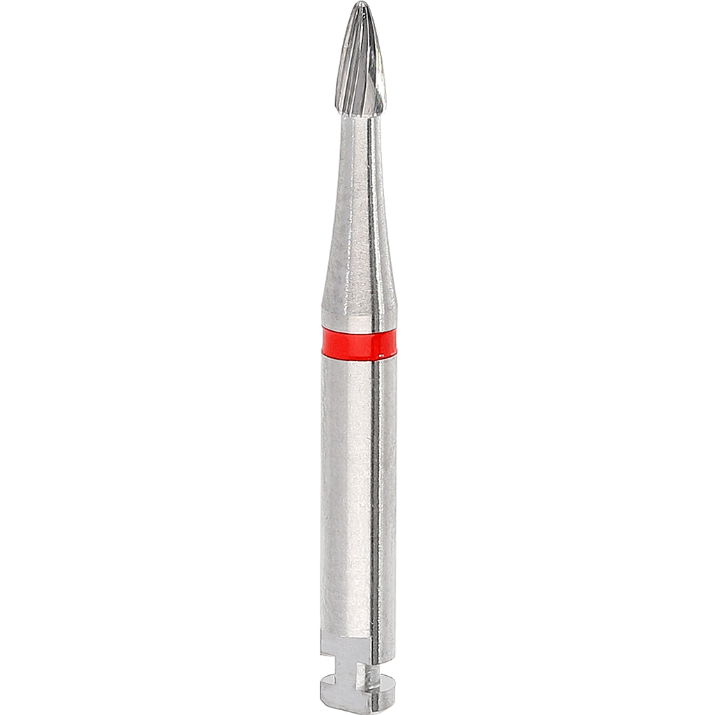 TC Red Grenade Low Speed Bur Size 016