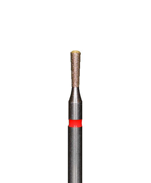 Di Red Long Pear Bur Size 012