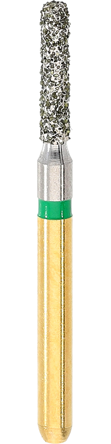Di Special Green Straight Fissure Round Corner Bur Size 014
