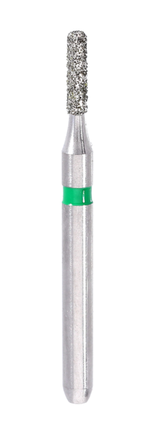 Di Green Straight Fissure Round Corner Bur Size 012