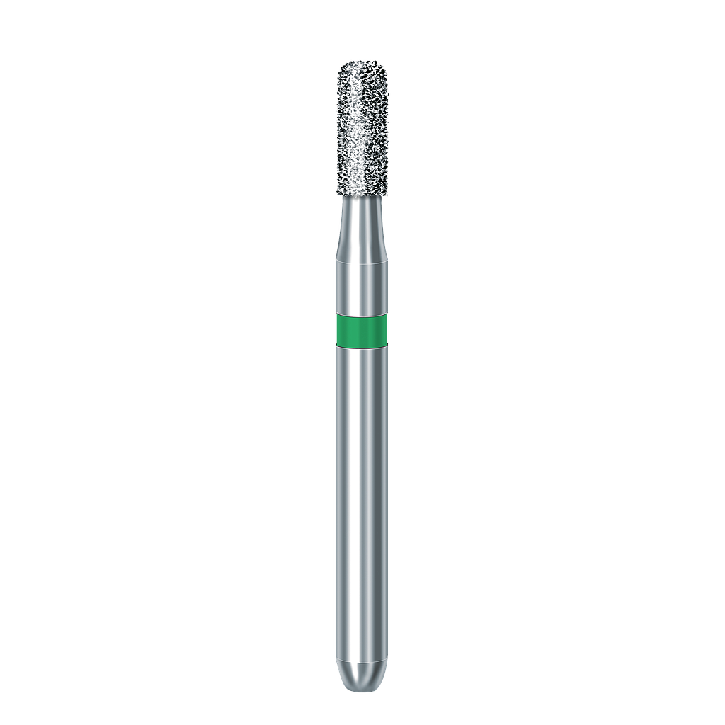 Di Green Straight Fissure Round Corner Bur Size 014