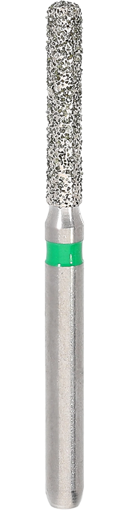 Di Green Xlong Straight Fissure Round Corner Bur Size 014
