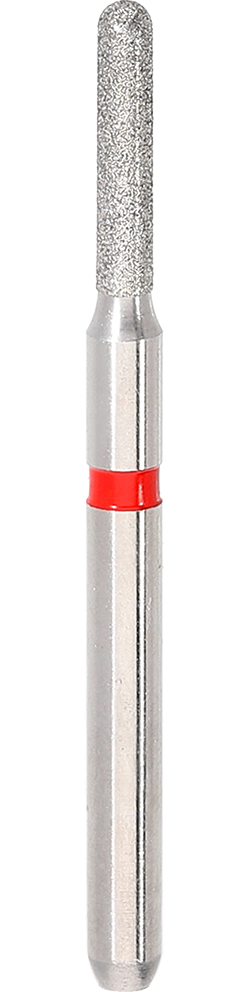 Di Red Straight Round End Bur Size 012