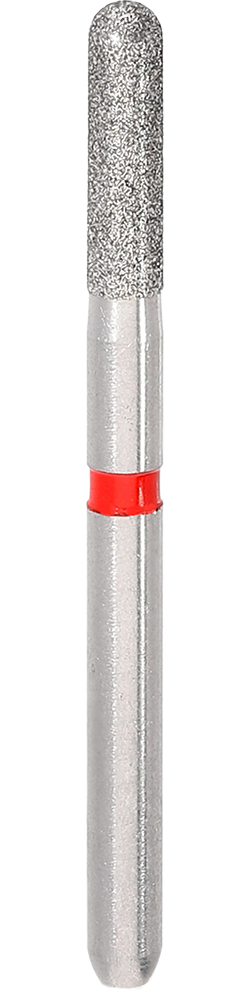 Di Red Straight Round End Bur Size 016