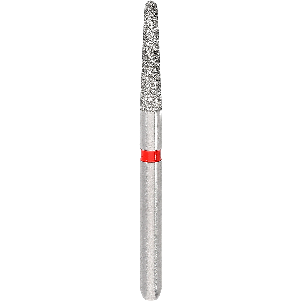 Di Red Tapered Round Bur Size 016