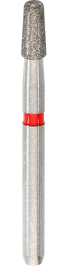 Di Red Short Tapered Flat Round Corner ( Inlay / Onlay ) Bur Size 018