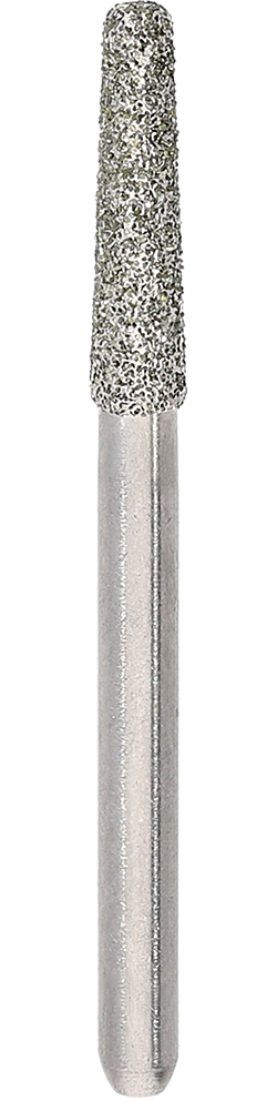 Di Long Tapered Flat Round Corner FL Shoulder Bur Size 019