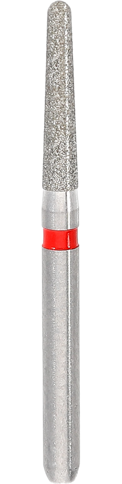 Di Red Tapered Round Bur Size 016