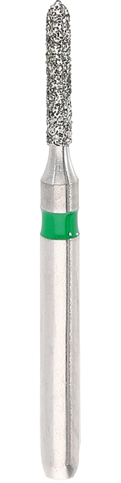 Di Green Short Parallel Torpedo Bur Size 010