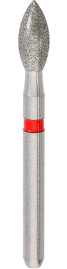 Di Red Short Flame - Palatal/Occlusal Bur Size 023