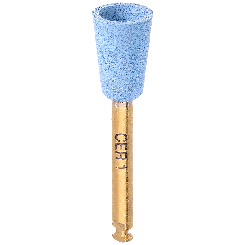Ceramic Cup Polisher Coarse Blue 