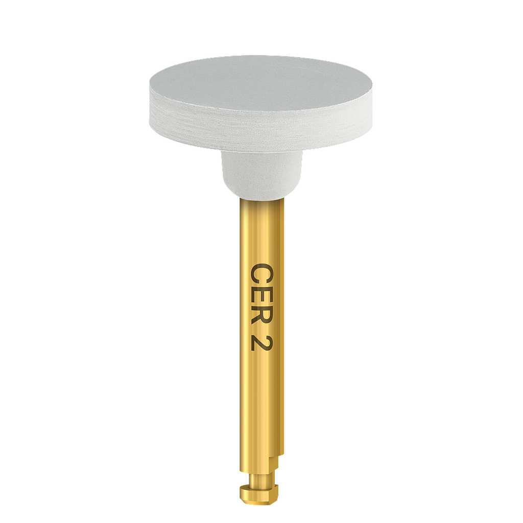 Ceramic Wheel Polisher Fine White
